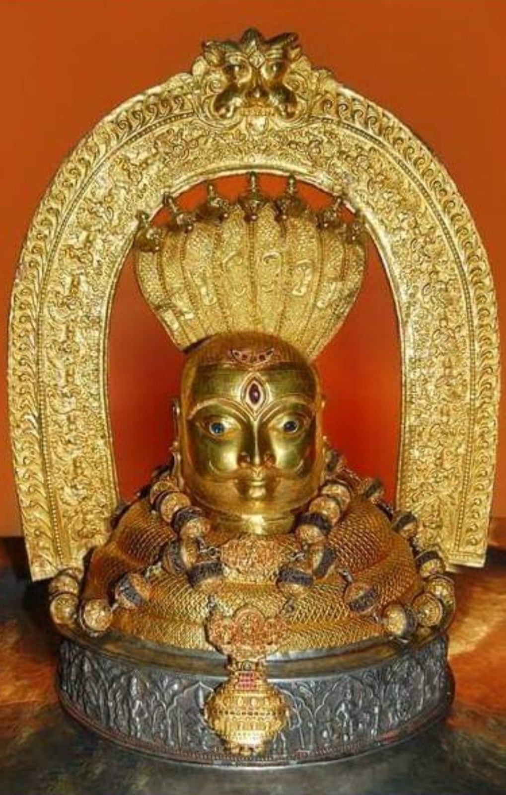 Priest performing ritual